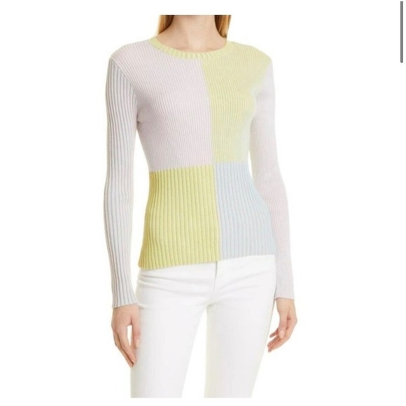Rails Tops - Rails Women's Pia Pastel Sweater In Multicolor Sz m preppy coastal